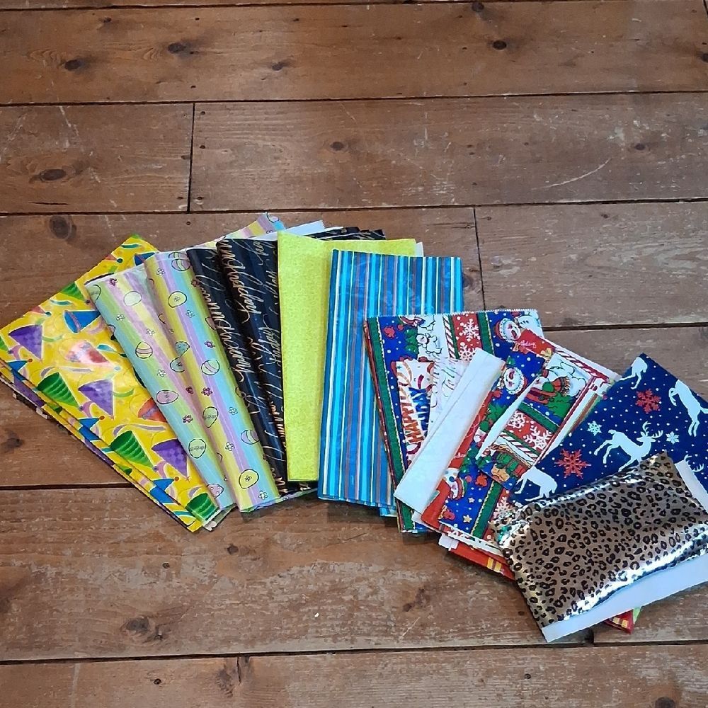 Vintage Gift Wrap papers, Christmas, birthday, Easter, Party‎ so much craft